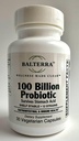 100 Billion Probiotic by Balterra — 30 Vegetarian Capsules — Digestive & Immune Support — 12 Strains, Shelf-Stable