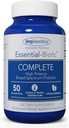 Allergy Research Group Essential- Biotic Complete Supplement - Høj potens Probiotika for mænd og kvinder, Understøtter Gut & fordøjelsessundhed, 50 milliarder CFU 'er, Delayed- Release Vegetariske Kapsler - 60 Greve