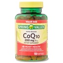 Convergence Spring Valley CoQ10 Rapid Release Softgels, 200mg, 150 CountEach softgel Provides 200mg of Heart-Healthy CoQ10