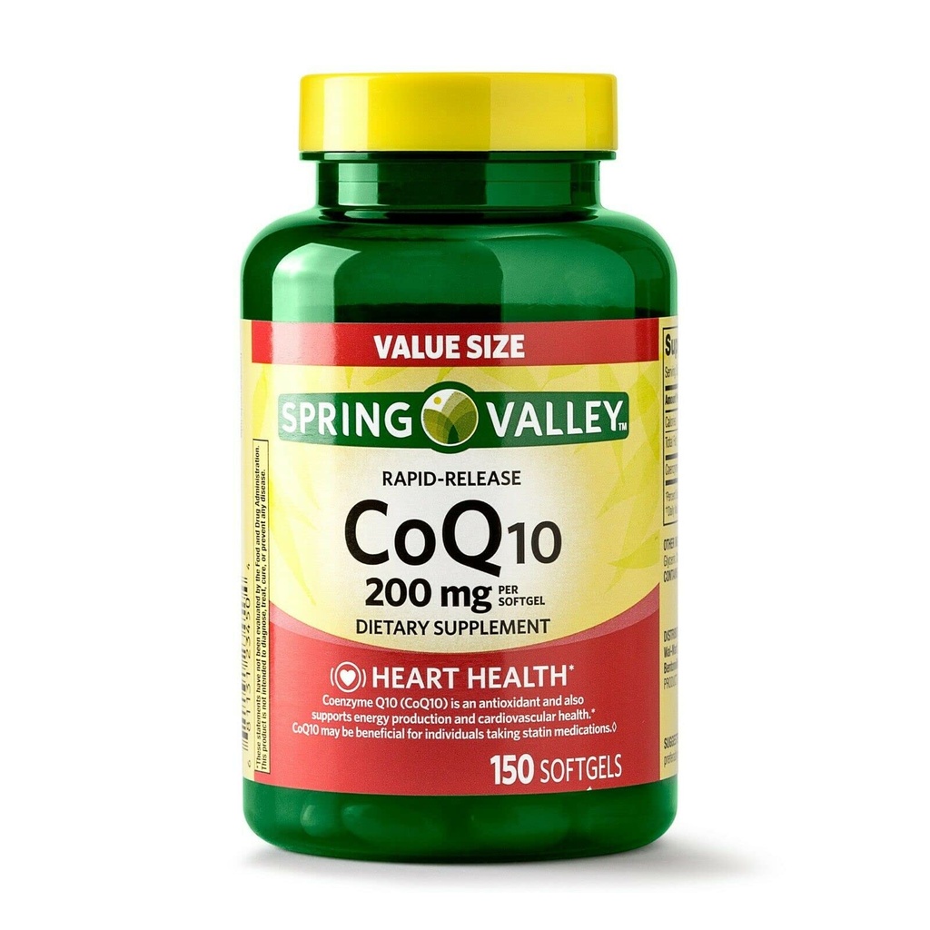 Spring Valley, CoQ10, 150 softgels, 200 mg