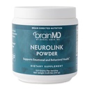 Dr. Amen BrainMD NeuroLink Powder - 114g - Understøtter hukommelse, fokus og koncentration - Gluten Free - 30 Servere