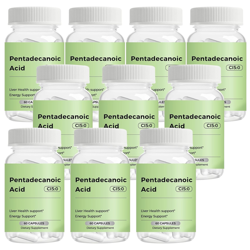 C15, Non-GMO, JKKKKKK - 60 Capsules (10 PCS)