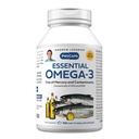 ANDREW LESSMAN Essential Omega-3 Unflavored - 360 Softgels - Ultra-Pure, High Potence Omega-3 Olies. Høj DHA, ingen stomach, ingen kontaminanter, ingen kviksølv. Lille let at synke bløddele