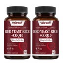 Red Yeast Rice & CoQ10 Heart & Cholesterol Support – Citrinin-Free, Third-Party Tested, Vegan Capsules, USA-Formulated
