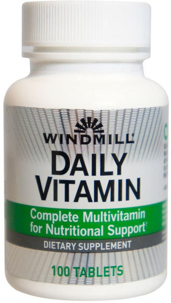Windmill Comparables Daily Vitamin Tablets 100 Tablets (Pack of 3)