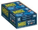 MEG (Military Energy Gum - Arctic Mint| Energy Caffeine Gum | 100mg Caffeine Per Piece |Fast-Acting Performance Boost - 12 Packs