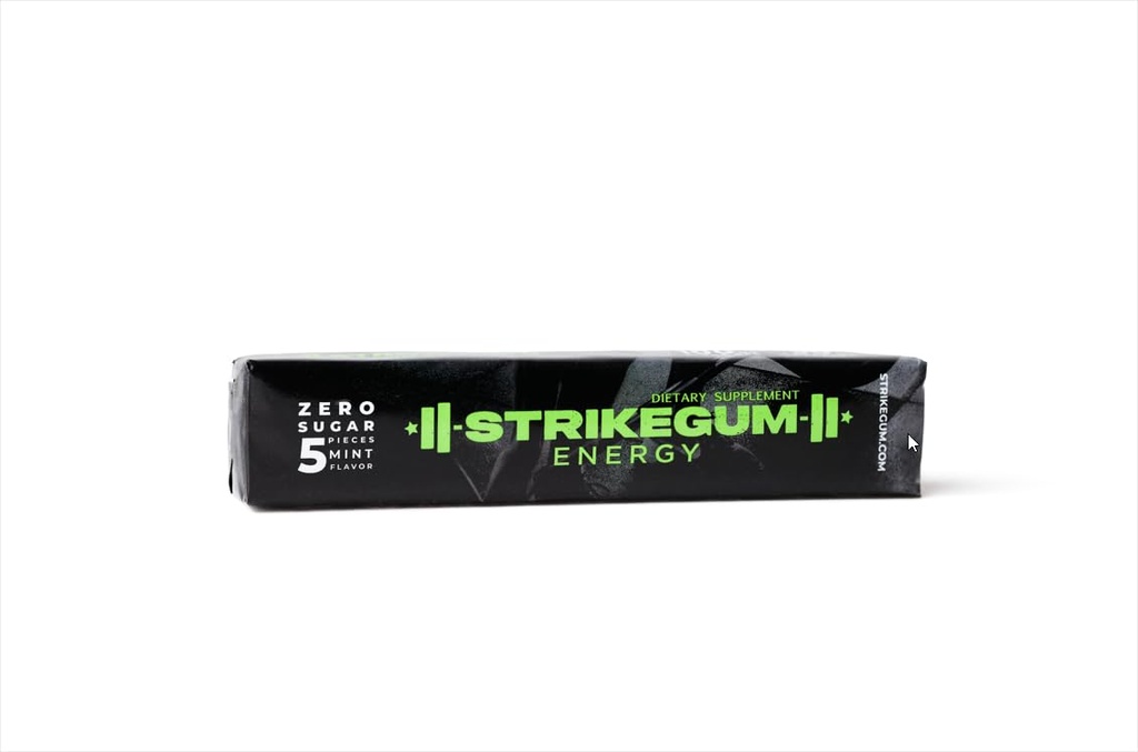 Strike Gum - Home page - Strike Premium Energy Gum | 1 Pack