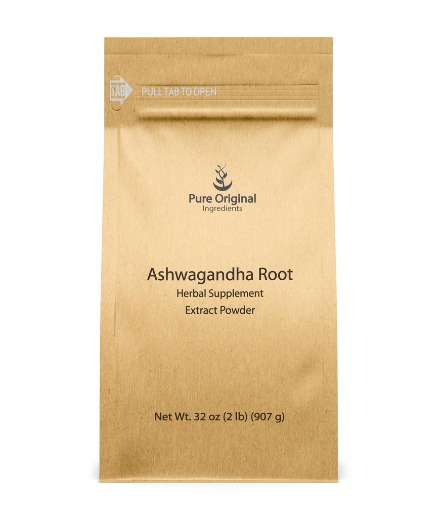 PURE ORIGINAL INGREDIENTS Ashwagandha (2lb) Natural and Pure, Herbal Supplement