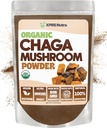 XPRS Nutra Organic Chaga Mushroom Powder - Premium USDA Organic Chaga Mushrooms Powder - Chaga Powder for Immunity - Vegansk Friendly Superfood til Chaga Tea og drikke (4 Ounce)