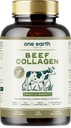One Earth Health Grass Fed Beef Collagen - New Zealand Sourced Natural Collagen tillæg. (type I, II, III, V og X) 3,000mg per servering, 200 Tæl