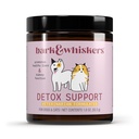 Bark & Whiskers Detox Support - Hjælper støtte sund lever & Nyre funktion - Urtebind med økologisk mælk tidsel & grøn te - 1.8 oz
