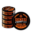 Energy Pouches – Fast-Acting Caffeine + Nootropic Boost – Sugar-Free, Tobacco-Free, Zero Crash Replacement/Alternative for Focus and Energy (5-Pack, Tropical Fury)