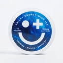 Smile+ Energy Pouches — 100mg Caffeine, Sugar Free, Nicotine Free – Freshen & Energize – 15 Pouches (1 TIN, Mint Ice)