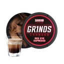 Grinds Coffee Pouches | Red Eye Espresso Flavor | 3 Cans | Brew-Free Coffee Alternative | 12 Pouches Per Can