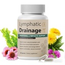 Lymphatic Drainage Capsules Natural Herbal Supplement for Fluid Balance & Immune Health and Daily Lymphatic Wellness, with Echinacea, Dandelion, and Burdock, 60 Capsules