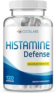 Advanced Histamine Defense - Natural D-Hist Supplement to Block Histamine Intolerance - 120 Capsules