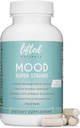 Probiotics - Mood Super Strains Probiotic - Naturally Supports Digestion & Mood - Histamine-Free Probiotics w/L Rhamnosus GG, Shelf Stable Probiotic Supplement, 60 Day Supply, Non-GMO, Vegan