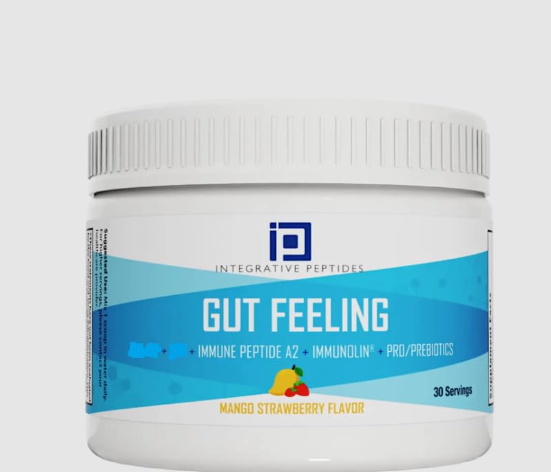 Integrative Peptides Gut Feeling Mango Stawbery supplemet Immune Peptide A2 250mcg