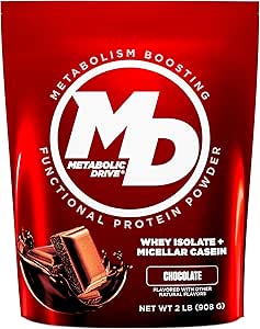 Biotest Metabolic Drive Protein - Low- Carb Flavor- Bomb, 20 Servering - Whey Isolate + Micellar Casein - Signature Chocolate