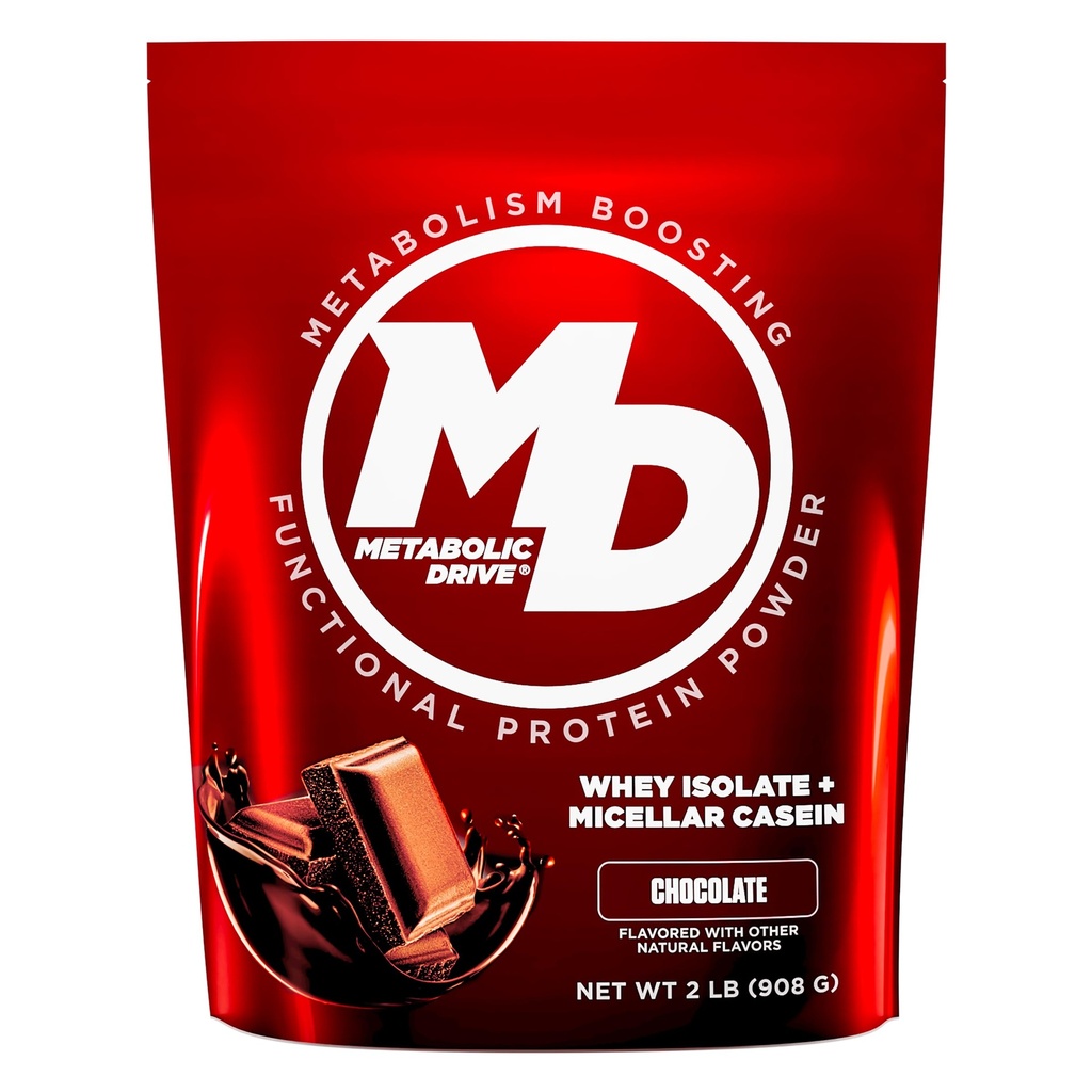 Biotest Metabolic Drive Protein - Low- Carb Flavor- Bomb, 20 Servering - Whey Isolate + Micellar Casein - Signature Chocolate