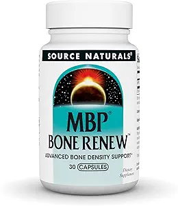Source Naturals MBP Bone Renew - Milk Protein for Advanced Density Support - 30 kapsler