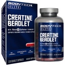 BodyTech Elite Creatine Beadlet - Supports Prolonged Muscle Feeding and Uptake (120 Beadlet Capsules)