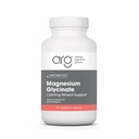 Metabolisk vedligeholdelse Magnesium Glycinat - Absorbic Acid & Ascorbylpalmitat vitamin C supplement - Magnesium Bisglycinat 125 mg supplement til støtte muskel & nerve funktion (180 kapsler)