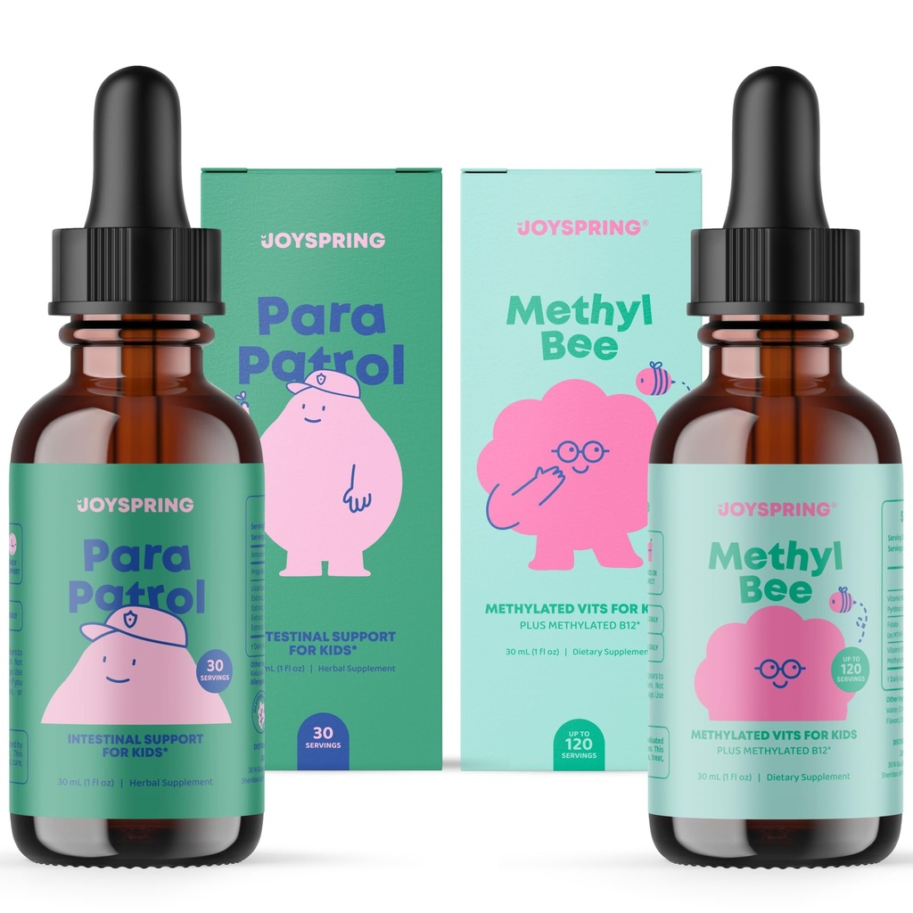 JoySpring ParaPatrol and Methylfolate for Kids