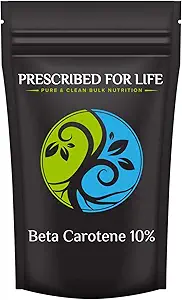 Præskrevet for Life Beta Caroten, 10% Beta Caroten Powder Extract, konverterer til vitamin A (2 kg)