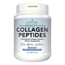 AMANDEAN Collagen Peptider Pulver 1 kg. Grass- Fed, Enzymatisk Hydrolyseret, Type 1 & 3. Agglomereret, let at blande, uden smag, ikke-GMO. Protein med 18 aminosyrer til sund hud, hår, negle.