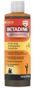Betadine Antiseptisk førstehjælp Opløsning, Povidon-jod 10%, Infektion Beskyttelse, Kills Germs In Minor Cuts Scrapes And Burns, No Sting Lover, Ingen Alkohol eller Hydrogen Peroxid, 8 FL OZ