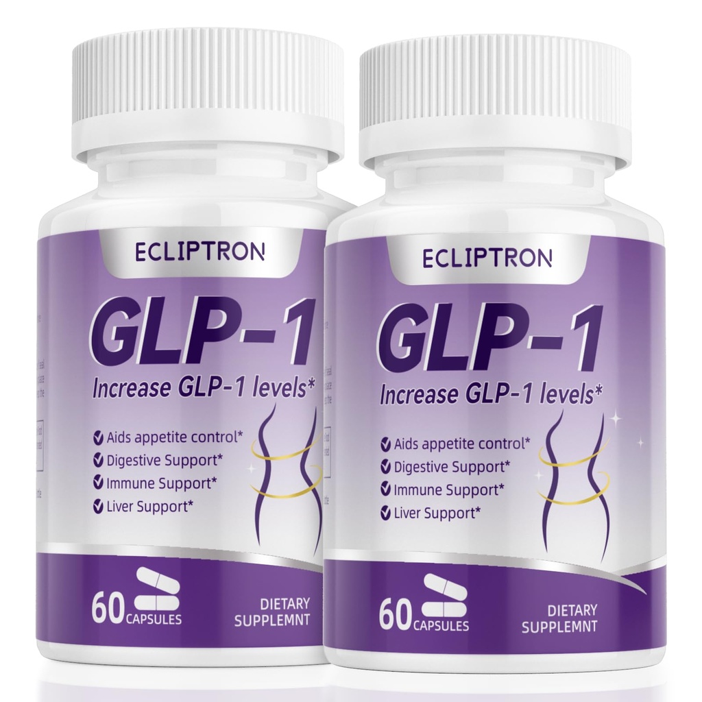 GLP-1 Supplement, Natural GLP1 for Men & Women, with Akkermansia Probiotics - 120 Capsules