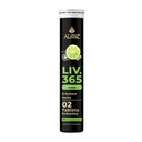 Auric Liv 365 Green Effervescent Tablets | with Milk Thistle (Silymarin), Turmeric, Licorice, & Ginger | Herbal Wellness Supplement | Plant-Based | 20 Tablets