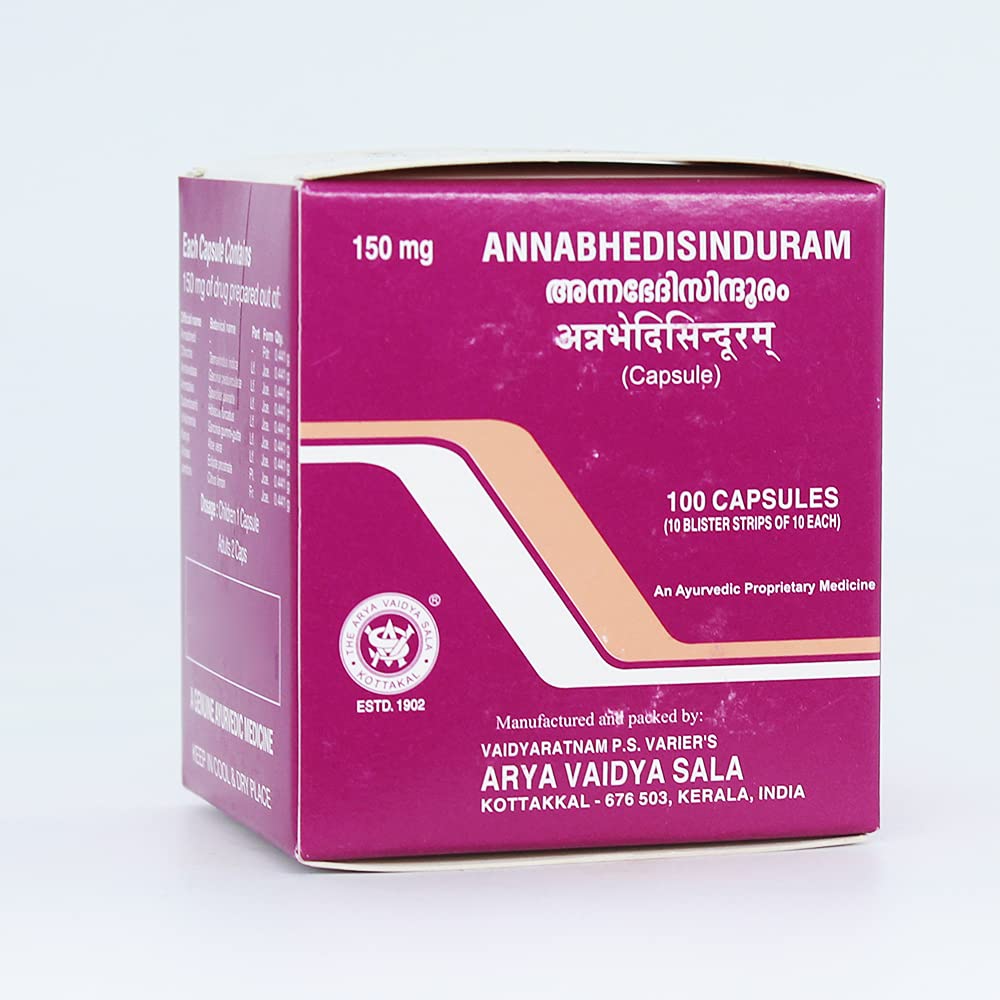 Kottakkal Annabhedisinduram Capsule 150mg