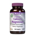 BlueBonnet Albion Chelated Calcium Magnesiumkapsler, 120 Tæl