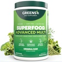 Grønne + Avanceret Multi Raw Superfood Mead124; Essential Blend of Raw Foods, Superfruit and Sea Grøntsager Powder Mead124; Vegan Mead124; Kosttilskud Mead124; Non GMO, Soy Dairy & Gluten- Free Mead124; Størrelse 9.4oz
