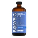 BodyBio Balance Oil - Vegan Omega 3 6 Supplement - Cold- Presset saflor & Flaxseed Oil - Understøtter hjernefunktion, sund hud, og mad