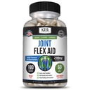Kaya Naturals Flex Aid - Mobility Support Supplement for Men and Women - Turmeric Capsules with Glucosamine Sulfate, Boswellia Serrata and MSM - for Knee Support and Mobility Health - 180 Count