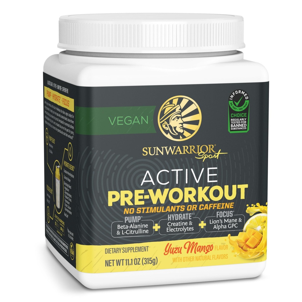 Pre Workout Powder Energy Drink Non- Stim & Koffein Free