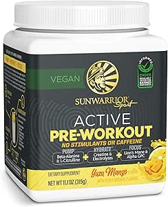 Pre Workout Powder Energy Drink Non- Stim & Koffein Free
