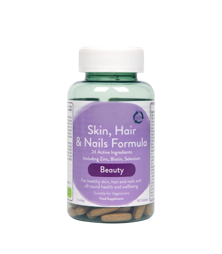 H and B, Skin, Hair & Nails Formula 90 Tablets