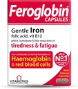 UK's Feroglobin Capsules | Gentle Iron - Reduce Tiredness & Fatigue (Pack of 1)