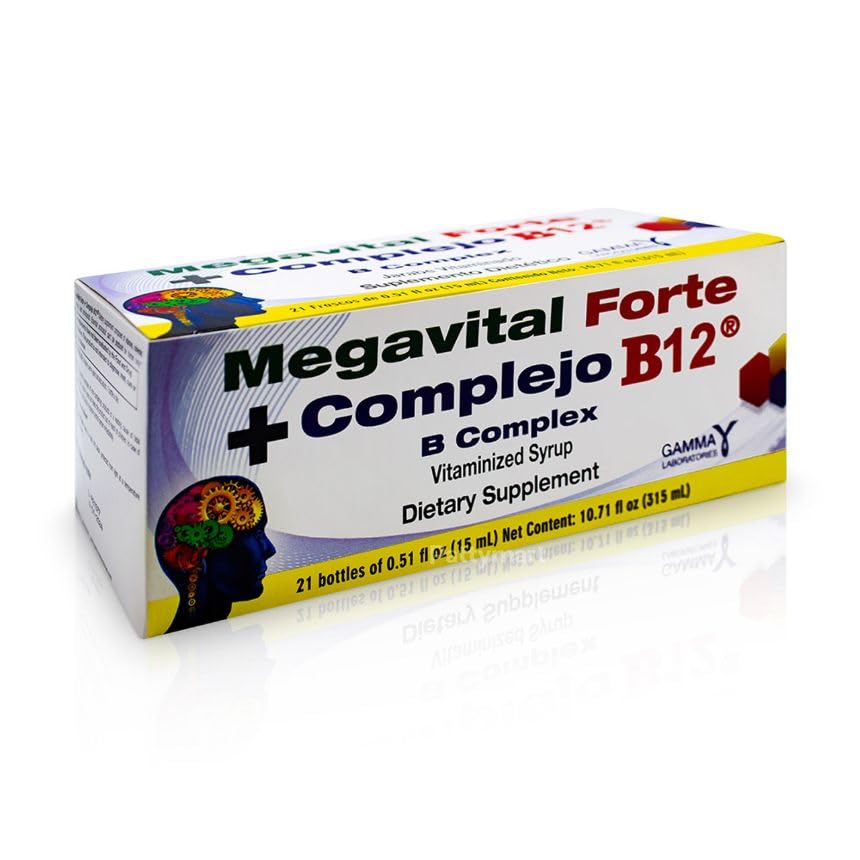 Vitaminized Syrup with B Complex | Dietary Supplement | 21 Bottles, 0.51 fl oz Each