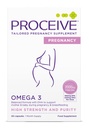 Proceive Pregnancy Omega 3 Fish Oil Capsules for Women, High Strength Prenatal DHA & EPA Supplement for Pregnancy and Breastfeeding Moms, 2000mg Omega 3 Supplement, 1 Month Supply, 60 Capsules