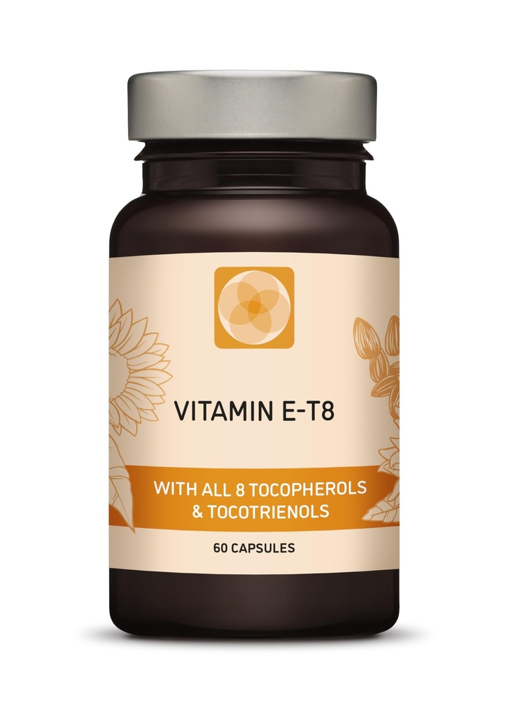 Ultra Tocotrienol 200mg Vitamin E Vegan - Alle 4 tocotrienoler - Alpha Tocotrienol + Beta Tocotrienol + Gamma Tocotrienol + Delta Tocotrienol - No Tocopherols - Unique Tocotrienol Complex