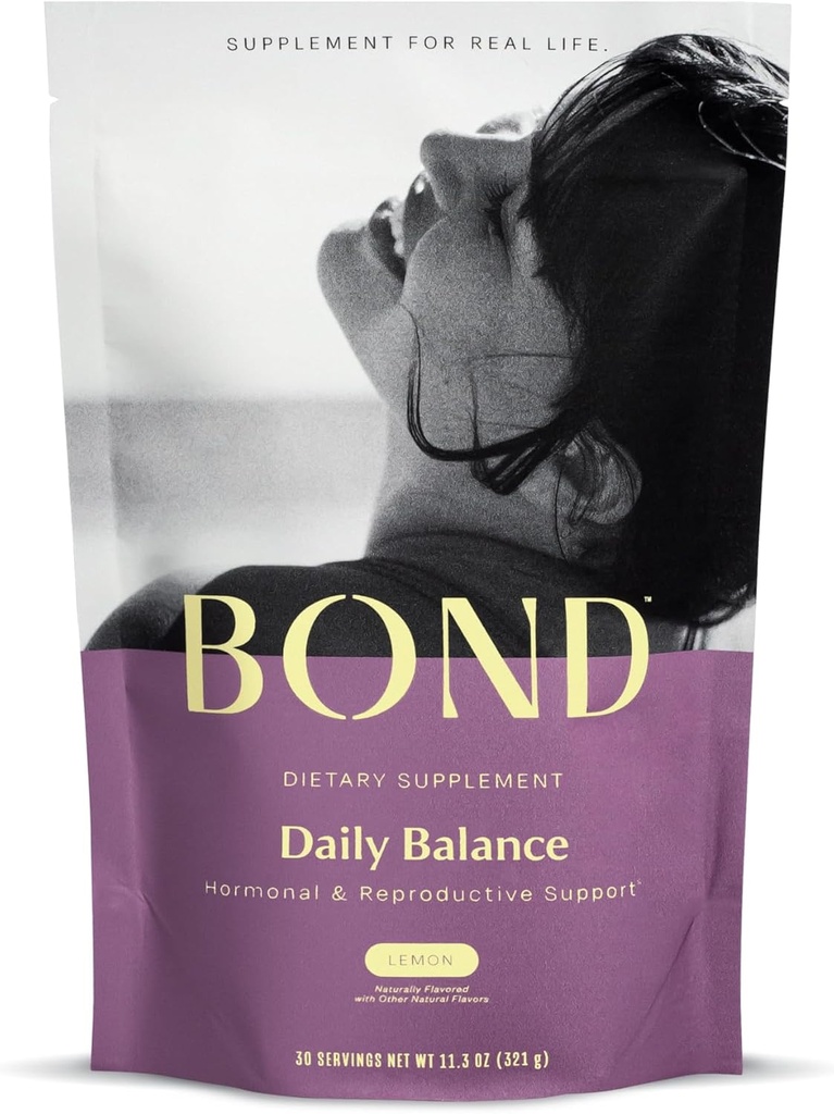 BOND prenatal Vitamin drik til kvinder med jern, understøtter Hormonbalance, Folate & B12 for energi & rolig mood, Omega-3 for Føtal Brain Development, Magnesium, D3, B6, Vegan, non-GMO, 30-Day Supply