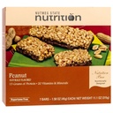 Nutmeg State Nutrition - High Protein Snack Bars, 15g Protein, 160 Calories, Low Sodium, 18g Carbs, 5g Fiber, 7 Servings Per Box (Peanut)