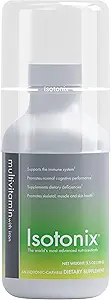 Isotonix Multivitamin med jern - understøtter immunsystemet, Mental Klarhed, Knoglesundhed & Energi - Ideel for mænd, Kvinder - Gluten- Gratis, Non- GMO - 30 Tjenester