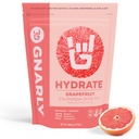 Gnarly Nutrition Hydrate Electrolyte Powder - Ruby Red Grapefrugt Motion Hydration Drink Mix - NSF Indhold Certificeret - Electrolyte Solution, Performance & Recovery - Ruby Red Grapefrugt, 14.10 oz