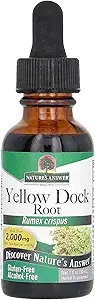 Naturens svar Yellowdock Root, 1-Ounce